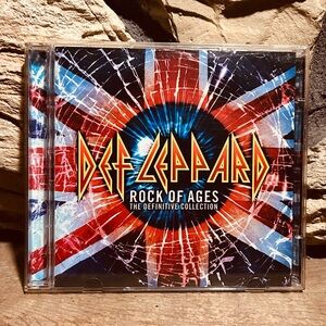 Def Leppard Rock of Ages The Definitive Collection Double Compact Disc Music CD